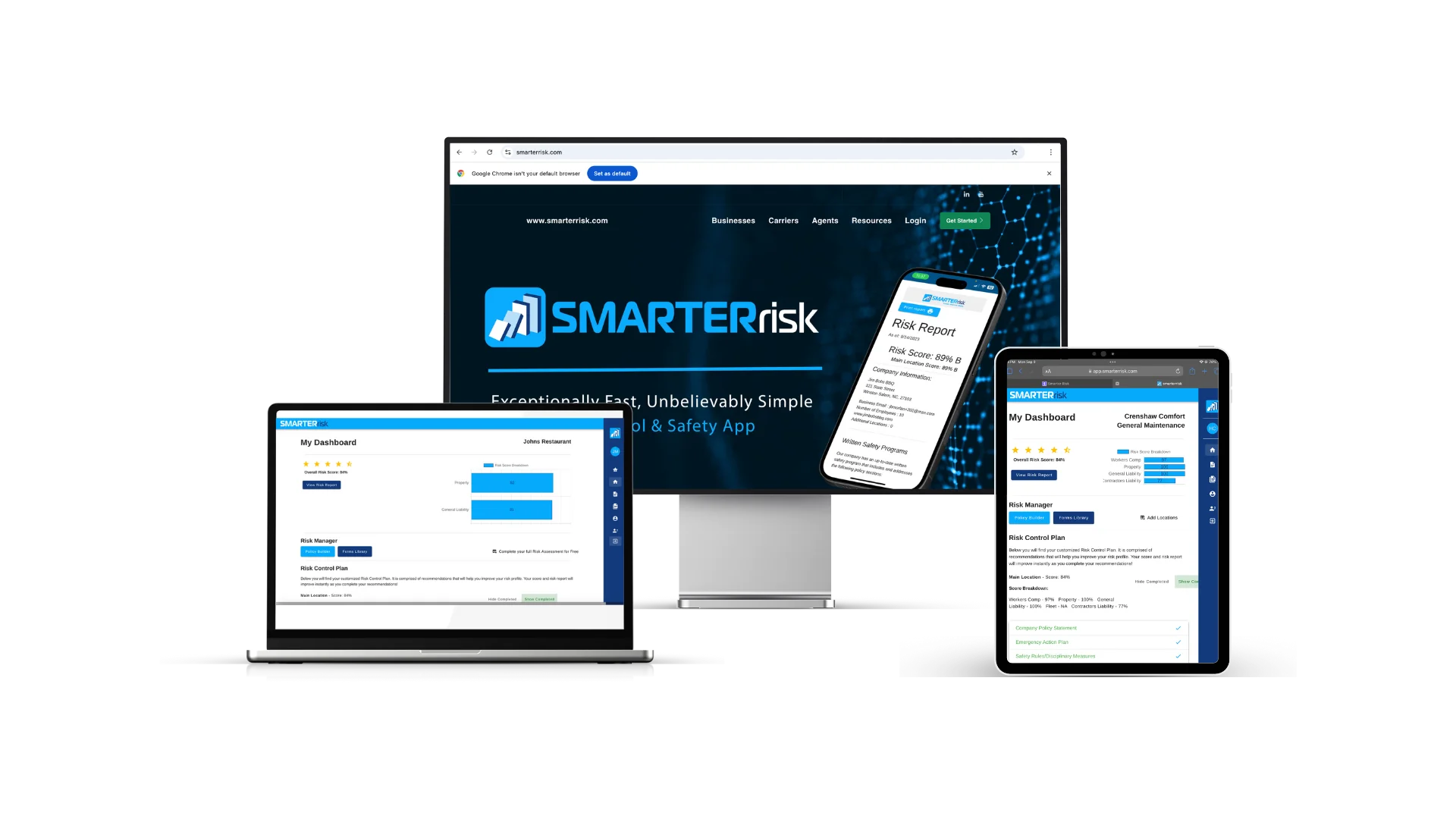 Smarter Risk on multiple devices