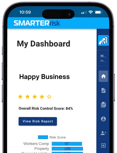 Smarter Risk on phone