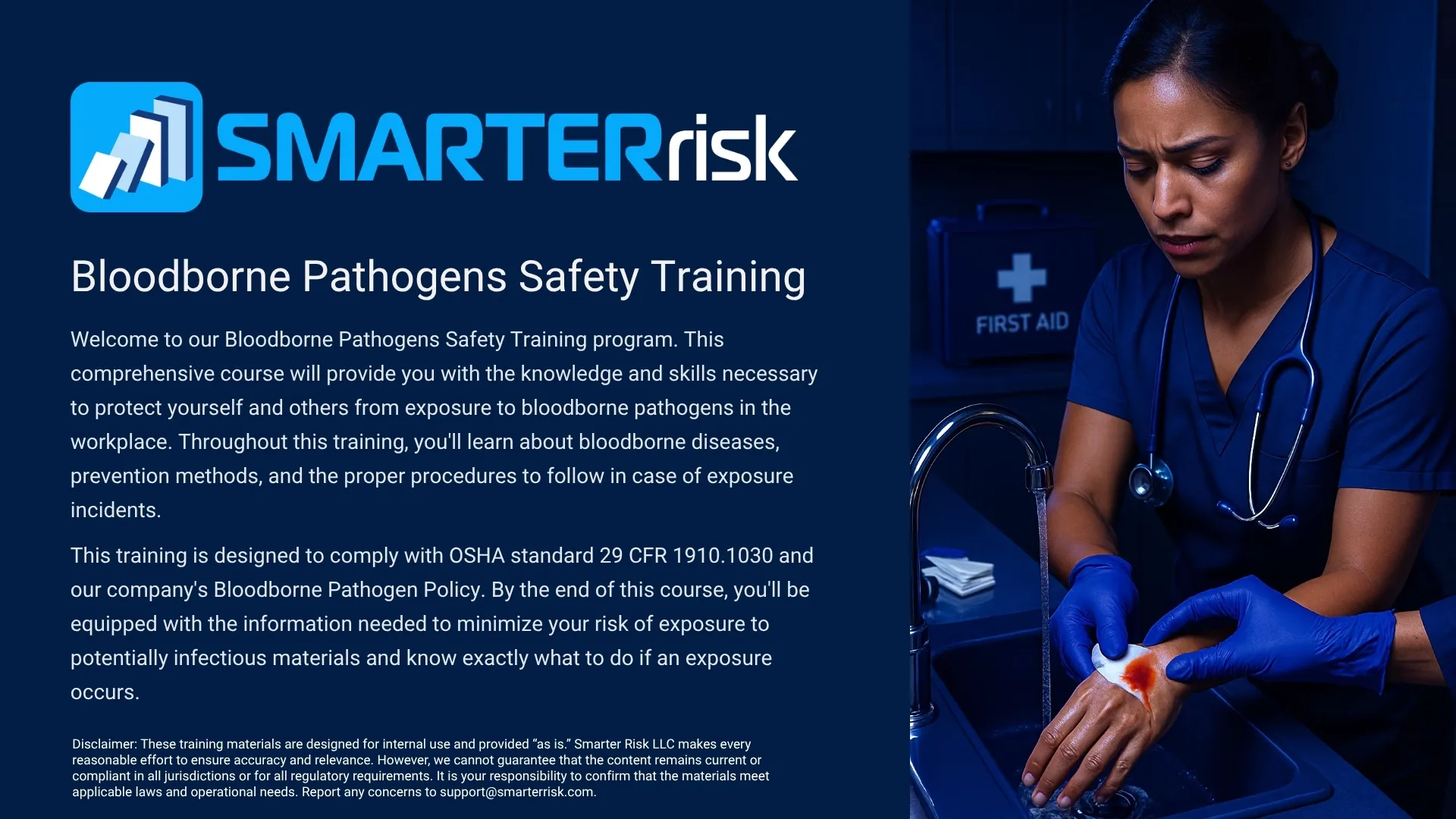 Bloodborne Pathogens Safety Training Course