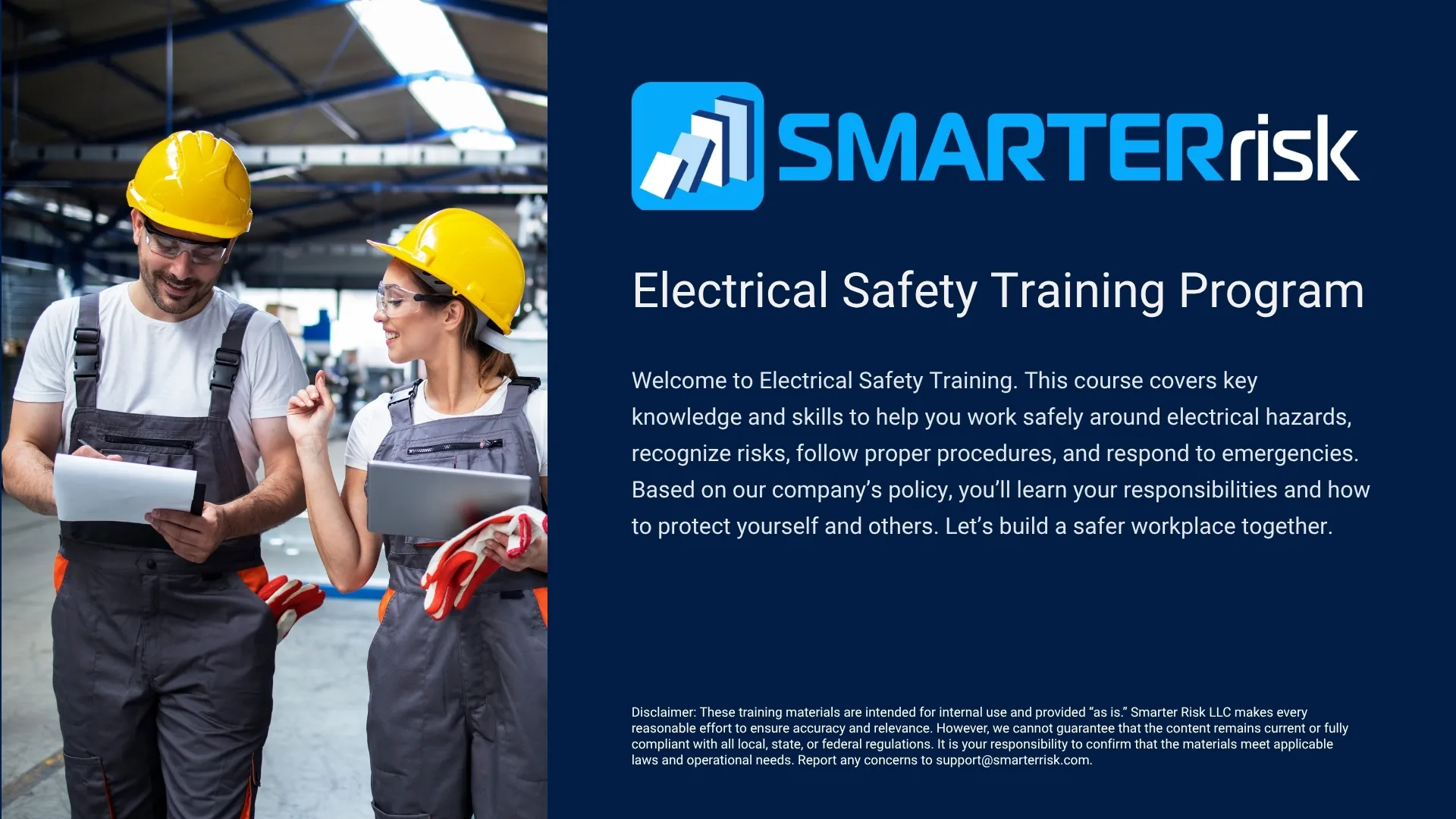 Electrical Safety Training Course