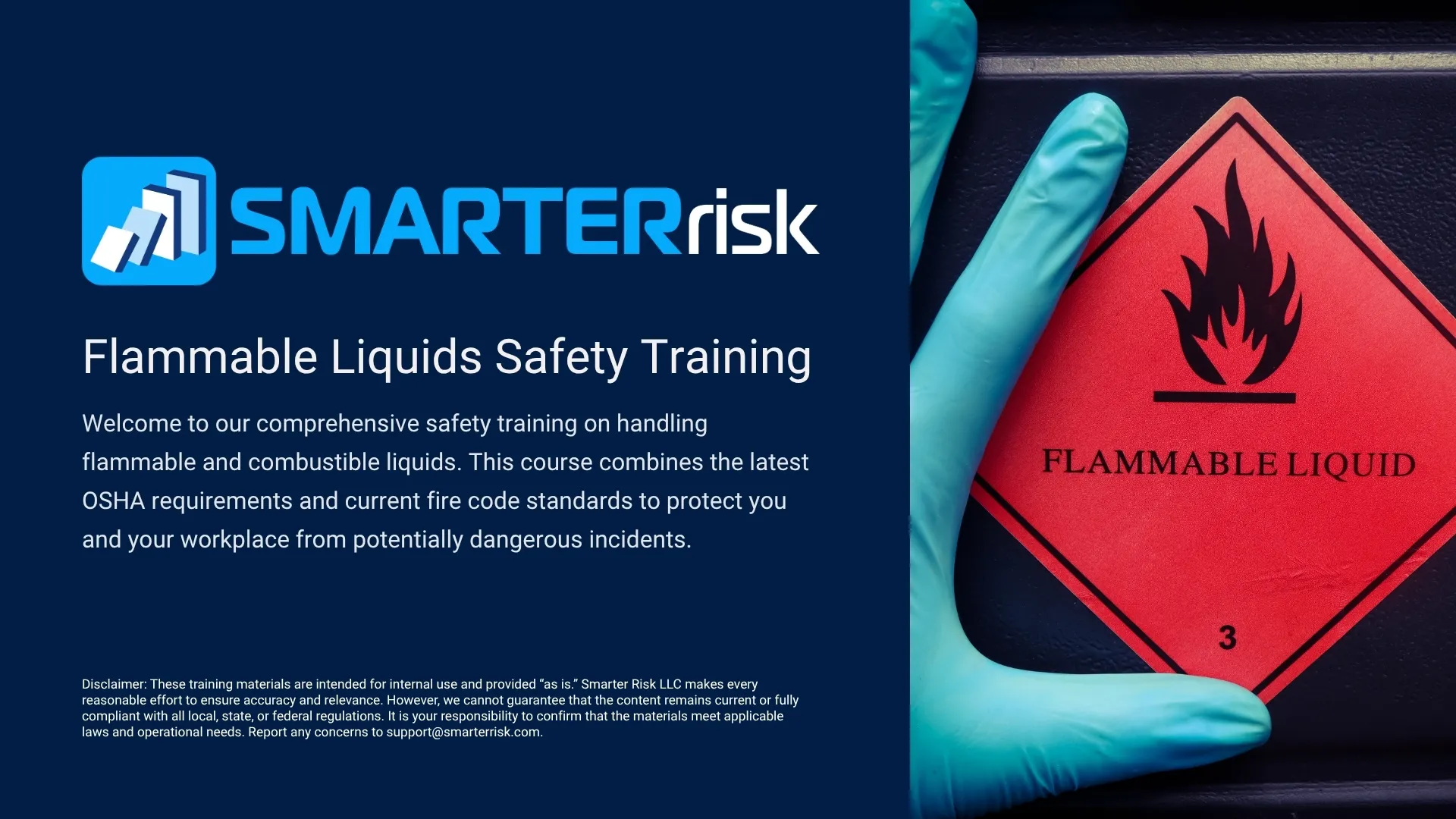 Flammable Liquids Safety Training Course