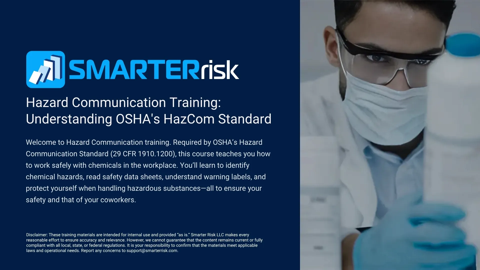 Hazard Communication Training Course