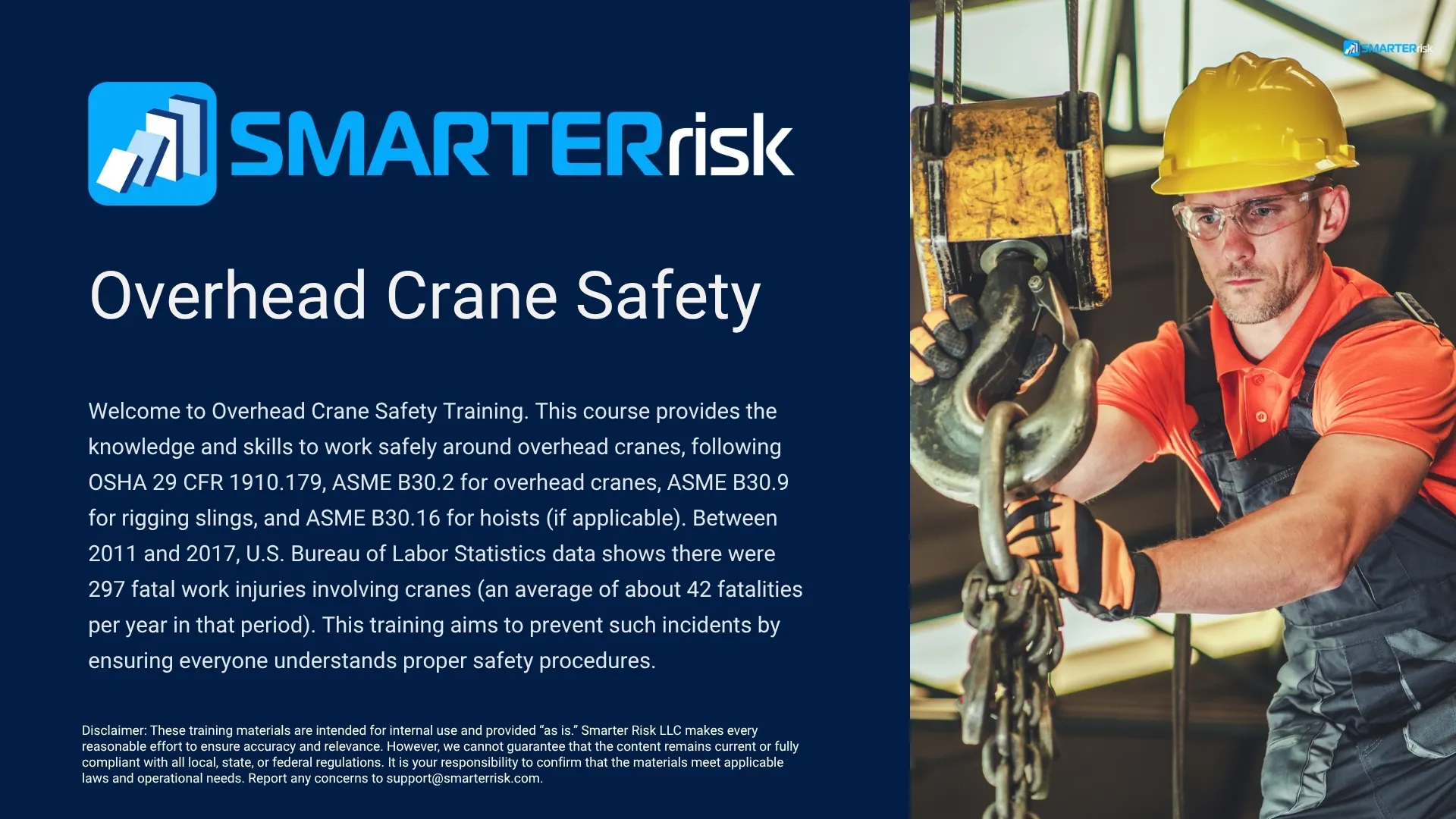Overhead Crane Safety Training Course