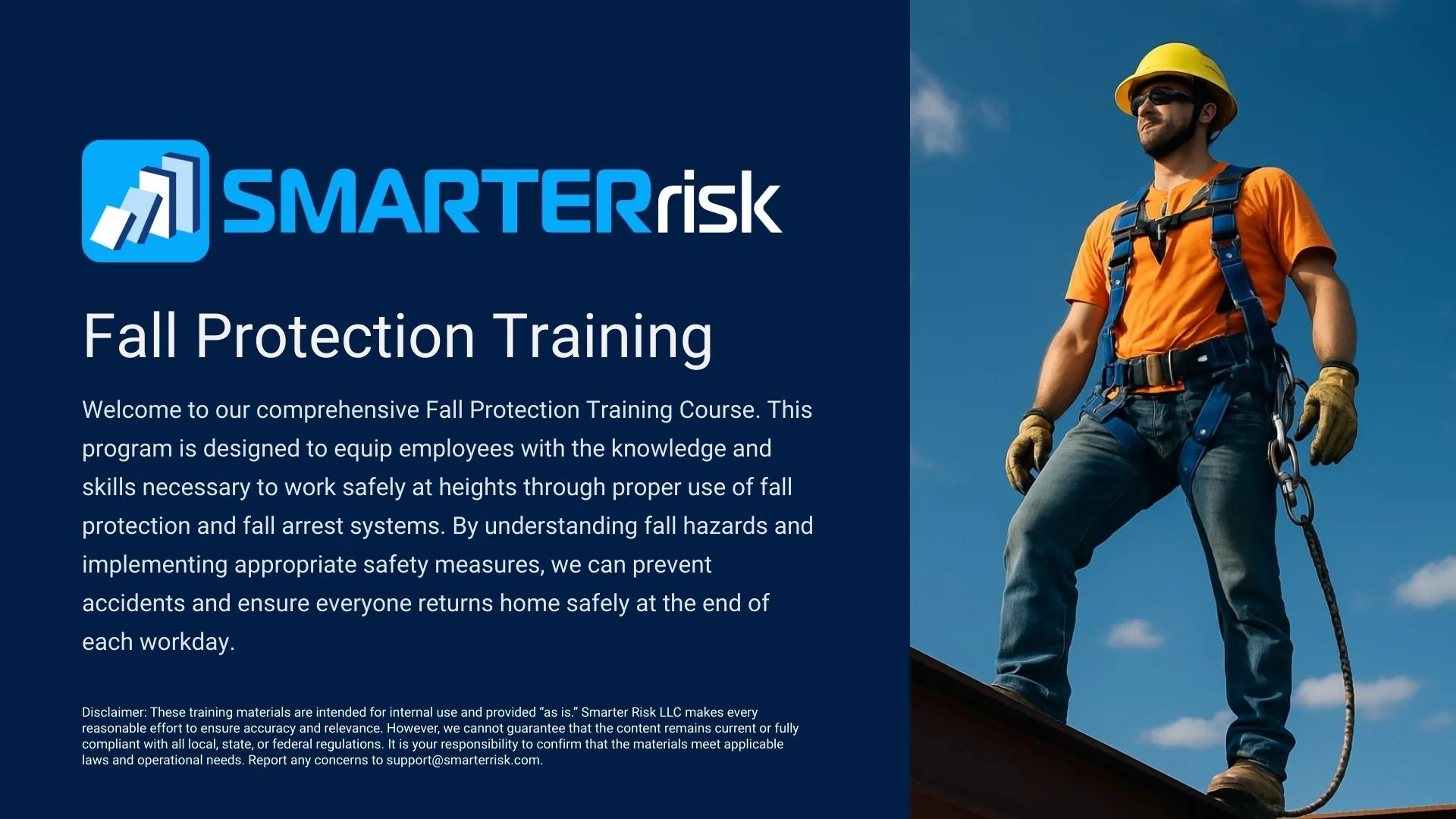 Working at Heights Safety Training Course