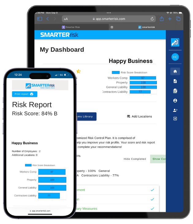Smarter Risk on iPhone and Tablet